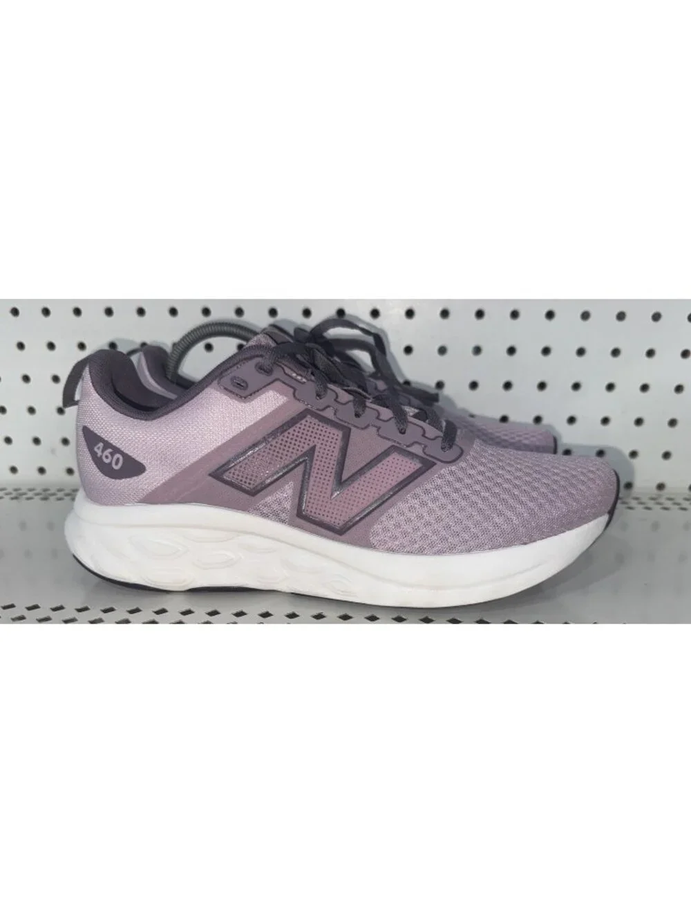 New Balance 460v4 Womens Athletic Running Shoes Size 11 Purple White